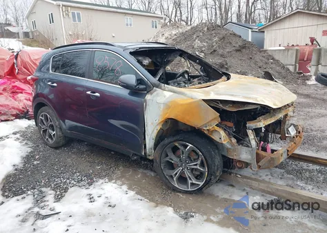 2020 Kia Sportage Sx Turbo z USA, uszkodzony, nr VIN KNDPRCA62L7632373
